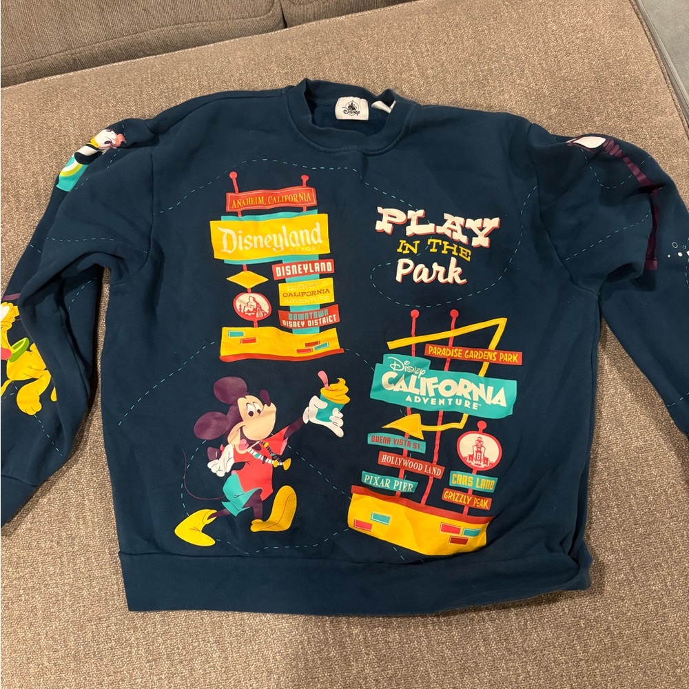 Disneyland Sweatshirt Play in the Park